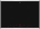 V-ZUG Induktion Kochfeld CookTop V4000 I704, (3111600001), Breite 70cm, BlackDesign, OptiLink, Slider-Bedienung, Standardrahmen Chrom