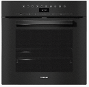H 7460-60 BP SW (11111060), MIELE Einbau Backofen, 60cm, Pyrolyse, Obsidianschwarz