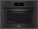 H 7840-60 BP SW (11111160), MIELE Einbau Backofen, 60cm, Pyrolyse, M Touch, Miele@home, Obsidianschwarz, A++