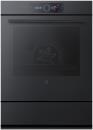 V-ZUG Backofen Combair V2000 76C, (2105100001), Breite 55cm, Höhe 76.2cm, Spiegelglas schwarz, CircleSlider, Geräteschublade