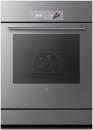 V-ZUG Backofen Combair V2000 7UC, (2107700005), Breite 55cm, Höhe 76.2cm, Spiegelglas Platinum, Untereinbau, CircleSlider, Geräteschublade, A