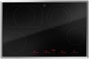 V-ZUG Kochfeld CookTop V6000 A804B, (3115300000) Breite 80cm, BlackDesign, Multi-Slider/Direktwahl, Chromstahl-Rahmen