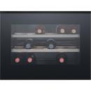 WK4PL10SP (923421120), Electrolux Einbau-Weinkühler, Breite 60cm, Dekorfronttüre Schwarz Spiegel, F