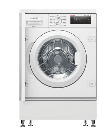 WI14W542CH, Siemens Einbau-Waschmaschine, vollintegrierbar, C