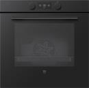 V-ZUG Backofen Combair V600 60, (2112700002), Breite 60cm, Höhe 60cm, Glas Nero, Nero, Drehschalter, A