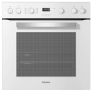 H 2456-60 E BW (12395160), MIELE Einbau Herd, 60cm, PerfectClean, Brillantweiss, A+