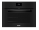 H 7640-60 BP SW (12497250), MIELE Einbau Backofen, 60cm, Pyrolyse, Obsidianschwarz, A++