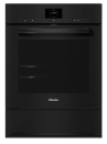 H 7660-55 BP SW (12497240), MIELE Einbau Backofen, 55cm, Pyrolyse, Obsidianschwarz, A+