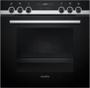 HE517GBS3C, Siemens iQ500, Einbau-Herd, 60 x 60 cm, EcoClean, Edelstahl, A+