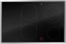 V-ZUG Kochfeld CookTop V600 E804 (3116100000), Breite: 80 cm, BlackDesign, Chromstahl-Rahmen, Externe Bedienung, 