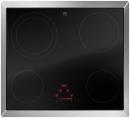 V-ZUG Kochfeld CookTop V4000 A604 (3117200001), Breite: 60 cm, BlackDesign, Übermassrahmen, Einfach-Slider, Slider-Bedienung, 