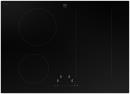 V-ZUG Kochfeld CookTop V2000 I704 (3118100001), Induktion, Breite: 70 cm, BlackDesign, DualDesign, OptiLink, Slider-Bedienung