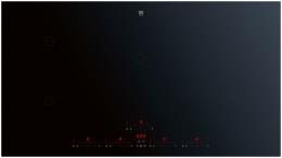 V-ZUG Induktion Kochfeld CookTop V6000 I905, (3111400004), Breite 90cm, BlackDesign, OptiLink, MultiSlider/Direktwahl, DualDesign, OptiGlass