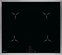 GK58ICN (949596951), Electrolux Induktions-Kochfeld, Breite 60cm, Chromstahlrahmen