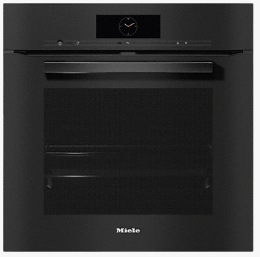 H 7860-60 BP SW (11117470), MIELE Einbau Backofen, 60cm, Pyrolyse, M Touch, Miele@home, Obsidianschwarz, A+