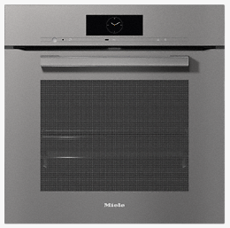 H 7860-60 BP GR (11117480), MIELE Einbau Backofen, 60cm, Pyrolyse, M Touch, Miele@home, Graphitgrau, A+
