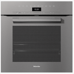 H 7460-60 BP GR (11111070), MIELE Einbau Backofen, 60cm, Pyrolyse, Graphitgrau