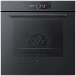 V-ZUG Backofen Combair V2000 60, (2104300001), Breite 60cm, Höhe 60cm, Spiegelglas schwarz, CircleSlider, V-ZUG-Home