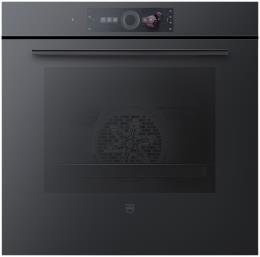V-ZUG Backofen Combair V4000 60, (2104500003), Breite 60cm, Höhe 60cm, Spiegelglas schwarz, CircleSlider, TopClean