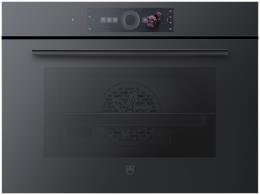 V-ZUG Backofen Combair V2000 45, (2104800002), Breite 60cm, Höhe 45cm, Spiegelglas schwarz, CircleSlider, TopClean, A