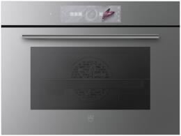 V-ZUG Backofen Combair V2000 45, (2104800003), Breite 60cm, Höhe 45cm, Spiegelglas Platinum, CircleSlider, V-ZUG-Home