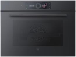 V-ZUG Backofen Combair V4000 45P, (2105800003), Breite 60cm, Höhe 45cm, Spiegelglas schwarz, CircleSlider, Pyrolytische SR
