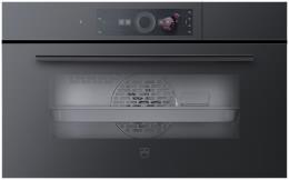 V-ZUG CombiSteamer V6000 38, (2303000003), Breite 60cm, Höhe 38.1cm, Spiegelglas schwarz, CircleSlider, V-ZUG-Home
