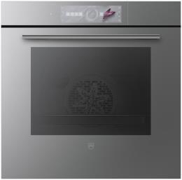 V-ZUG CombairSteamer V2000 60, (2303600003), Breite 60cm, Höhe 60cm, Spiegelglas Platinum, CircleSlider, V-ZUG-Home