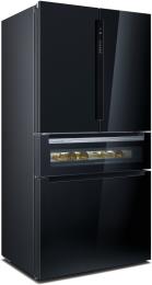 KF96RSBEA, Foodcenter French Door, schwarz, E