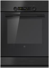 V-ZUG Backofen Combair V400 7UC, (2107500010), Breite 55cm, Höhe 76.2cm, Nero, Griff: Nero, Unterschrank, Drehschalter, Geräteschublade, A