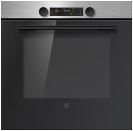 V-ZUG Backofen Combair V400 60, (2103900010), Breite 60cm, Höhe 60cm, ChromeClass, Griff: Nero, Drehschalter, A