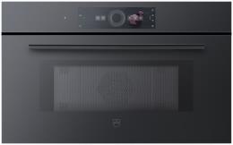 V-ZUG Backofen mit Mikrowelle CombiMiwell V2000 38, (2402100000), Breite 60cm, Höhe 38.1cm, Spiegelglas Schwarz, Griff: Designgriff Schwarz, Touchscreen mit CircleSlider, V-ZUG-Home