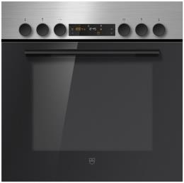 V-ZUG Herd Combair V400 6UH, (2202900010), Breite 60cm, Höhe 60cm, ChromeClass, Griff: Nero, Drehschalter, , A