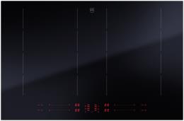 V-ZUG Kochfeld CookTop V4000 I804, Induktion, (3115800000), Breite 80cm, BlackDesign, OptiGlass, DualDesign, OptiLink, Multi-Slider/Direktwahl, 