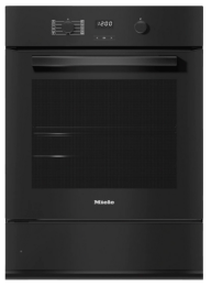 H 2861-55 B SW (12146080), MIELE Einbau Backofen, 55cm, Obsidianschwarz, A+