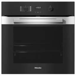 H 2861-60 BP ED (12145970),  MIELE Einbau Backofen, 60cm, Pyrolyse, Edelstahl, A+