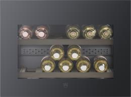 V-ZUG WineCooler V4000 45, (5111300000), Breite 60cm, Höhe 45cm, Spiegelglas Schwarz, rechts, D