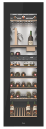 KWT 6722 iGS-1 (95275780), MIELE Einbau-Weinschrank, Schwarz, G