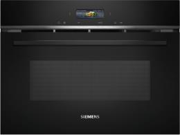 CE732GXB1, Siemens Einbau-Mikrowelle, iQ700, 60cm, Höhe 45cm, Schwarz