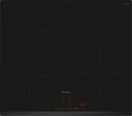 EH631HEB1E, Siemens Induktion Kochfeld, iQ300, 60 cm, Schwarz, Rahmenlos aufliegend