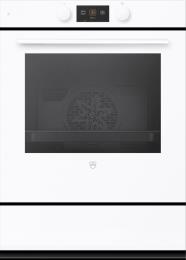 V-ZUG Backofen Combair V600 76C, (2113300000), Breite 55cm, Höhe 76.2cm, Glas Weiss, Weiss, Drehschalter, Geräteschublade, A