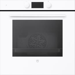 V-ZUG Backofen Combair V600 60, (2113600002), Breite 60cm, Höhe 60cm, Glas Weiss, Weiss, Drehschalter, A