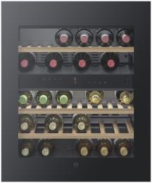 V-ZUG WineCooler UCSL, (5113600000), Breite 60cm, Höhe 82cm, Spiegelglas Schwarz, Türanschlag: rechts, Energieeffizienzklasse: G, TouchControl