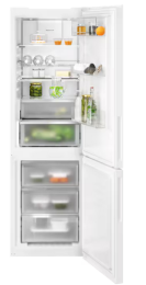 SB330N (925993613), Electrolux Freistehend Kühl-Gefrierkombination, Rechts, Höhe 185cm, Weiss, E