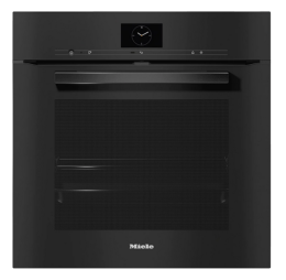 H 7660-60 BP SW (12497230), MIELE Einbau Backofen, 60cm, Pyrolyse, Obsidianschwarz, A+