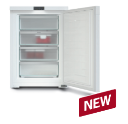 F 4001 C ws (12389350), MIELE Stand-Gefrierschränke, Freistehend, 60cm, Rechts, C