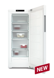 FN 4322 D-1 ws (12431430), Stand-Gefrierschrank, Weiss, rechts, NoFrost, D