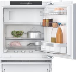 KUL22ADD0H, Bosch Serie 6, Unterbau-Kühlschrank mit Gefrierfach, 82 x 60 cm, Flachscharnier mit Softeinzug, rechts, D