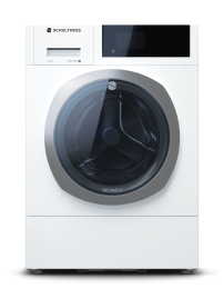 Schulthess (AAA2.101BE1HJ3L), EFH-Waschmaschine Sublime, 1-8 kg, Energieklasse: A, LED-Trommelbeleuchtung, Bandung links, Aquastopp, 400V