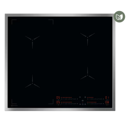 GK58TSIBCN (949599453), Electrolux Induktions-Kochfeld, Chromstahlrahmen